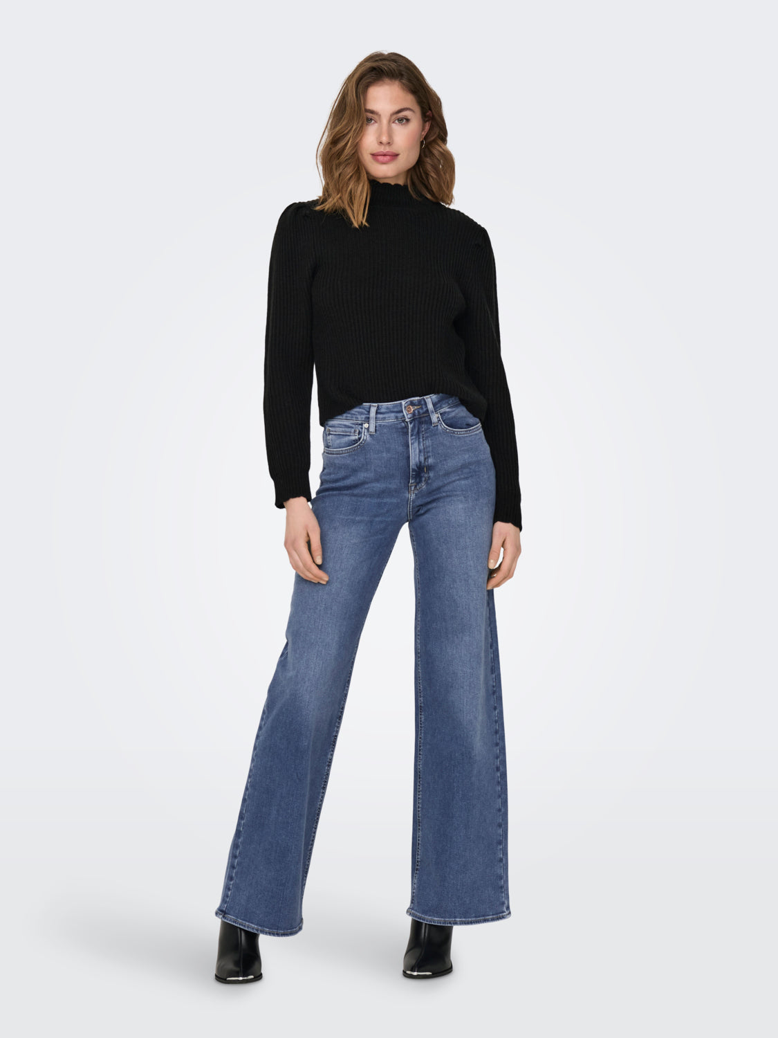 ONLMADISON BLUSH HW Wide Jeans - DOT372
